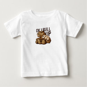 Camiseta De Bebé Ok, Tiro Hacia Arriba El Meme De Capibara - Gimnas