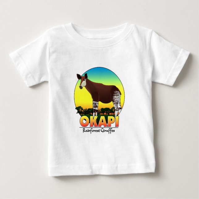 Camiseta De Bebé Okapi (Anverso)