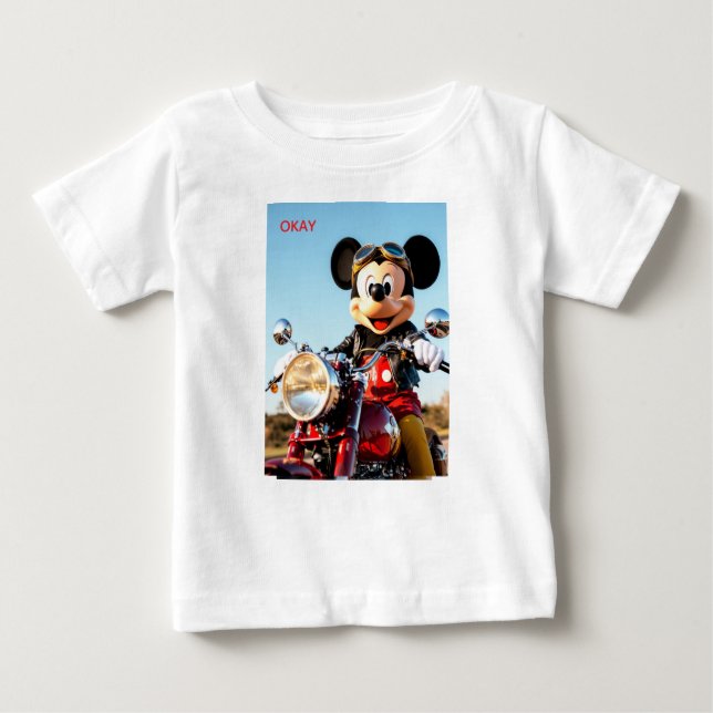 Camiseta De Bebé Okay Kids T-Shirt (Anverso)