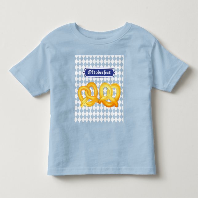 Camiseta De Bebé OKTOBERFEST Cerveza Fest pretzels tradicionales al (Anverso)