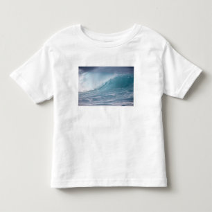 Camiseta De Bebé Ola azul chocando, Maui, Hawái, EE. UU. 2