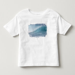Camiseta De Bebé Ola azul chocando, Maui, Hawái, EE. UU. 2
