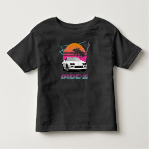 Camiseta De Bebé Ola Retro 1980 Chevy Camaro IROC-Z