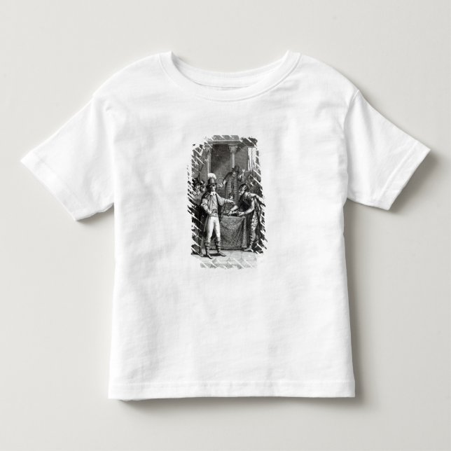 Camiseta De Bebé Oliver Cromwell (Anverso)