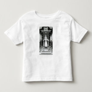 Camiseta De Bebé Oliver Cromwell que se coloca en estado;