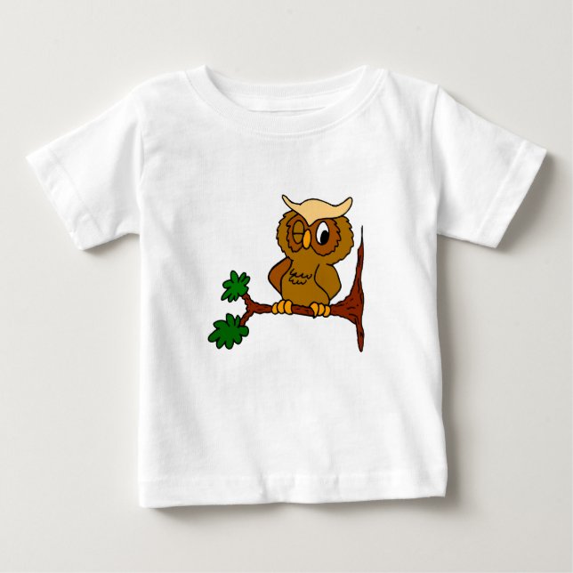 Camiseta De Bebé Olly Owl (Anverso)