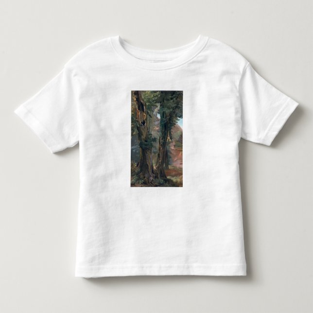 Camiseta De Bebé Olmos viejos, c.1835 (Anverso)