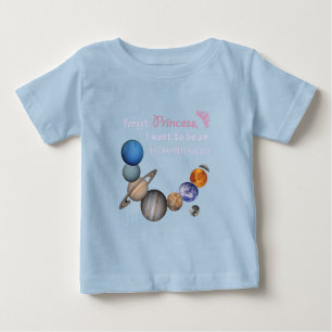 Camiseta De Bebé Olvidar princesa - Astrofísico