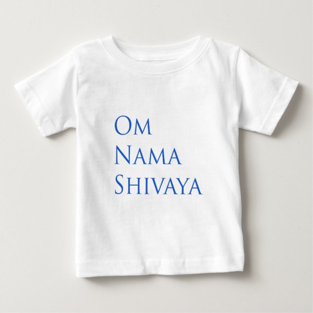 Camiseta De Bebé Om Nama Shivaya (Anverso)