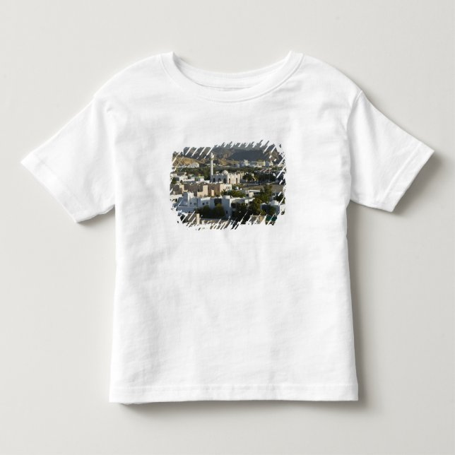 Camiseta De Bebé Omán, Mascate, Qurm. Edificios del área de Qurm /  (Anverso)