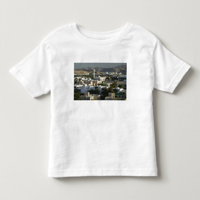 Camiseta De Bebé Omán, Mascate, Qurm. Edificios del área de Qurm /  (Anverso)