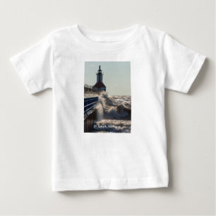 Camiseta De Bebé Ondas Fiervas En St Joseph