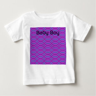 Camiseta De Bebé Ondas púrpuras