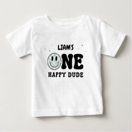 CAMISETA DE BEBÉ ONE HAPPY DUDE 