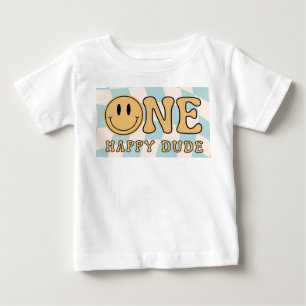 Camiseta De Bebé One happy Dude