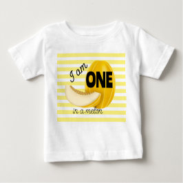 Camiseta De Bebé One in a Melon First 1st Birthday Party