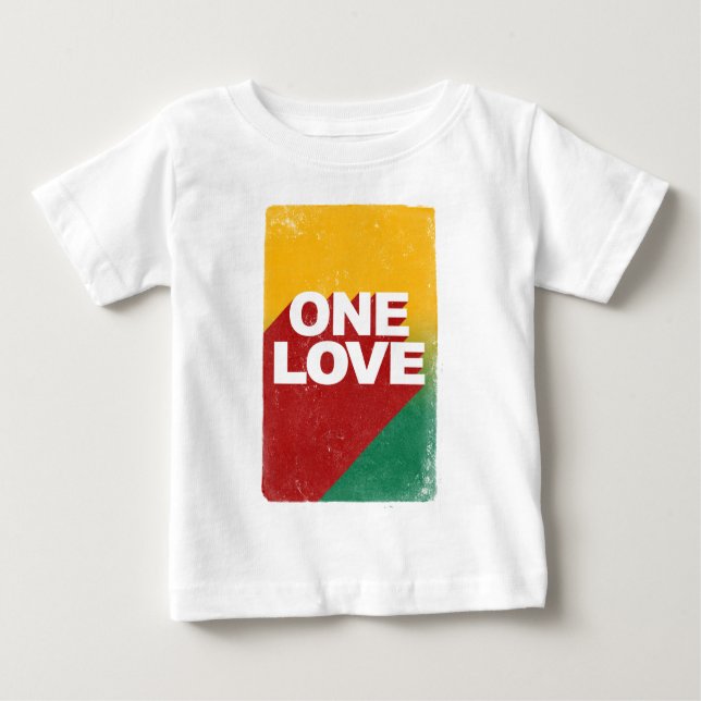Camiseta De Bebé one love (Anverso)