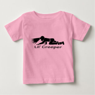 Camiseta De Bebé Oneies de arrastre del bebé del minero de carbón