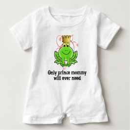 Camiseta De Bebé Only Prince Mommy Will Ever Need baby romper