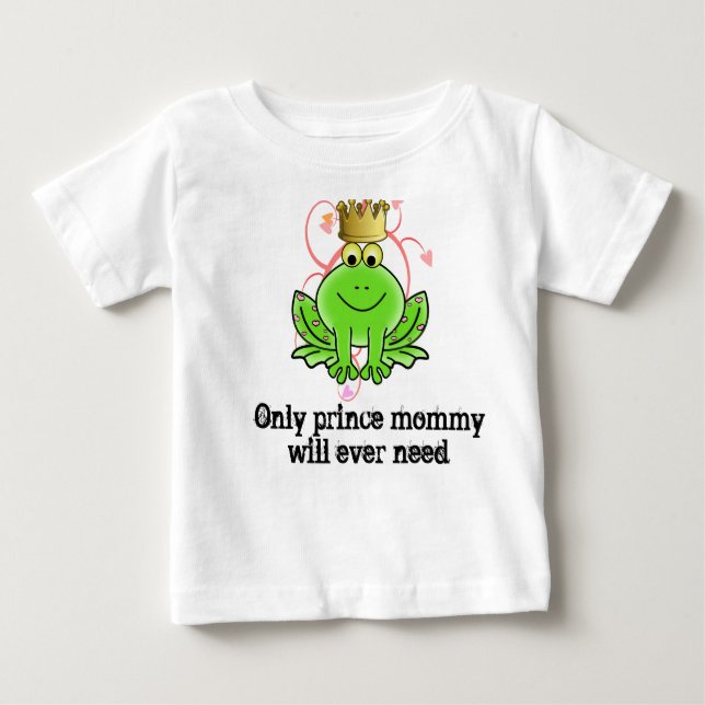 Camiseta De Bebé Only Prince Mommy Will Ever Need baby romper (Anverso)