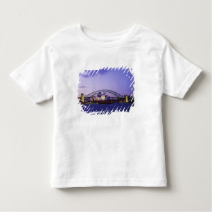 Camiseta De Bebé Opera y puerto de Sydney, New South 2