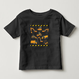 Camiseta De Bebé Operador de la Excavadora de Construcción Boy Kin