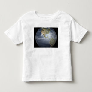 Camiseta De Bebé Opinión completa de la tierra que muestra el vapo