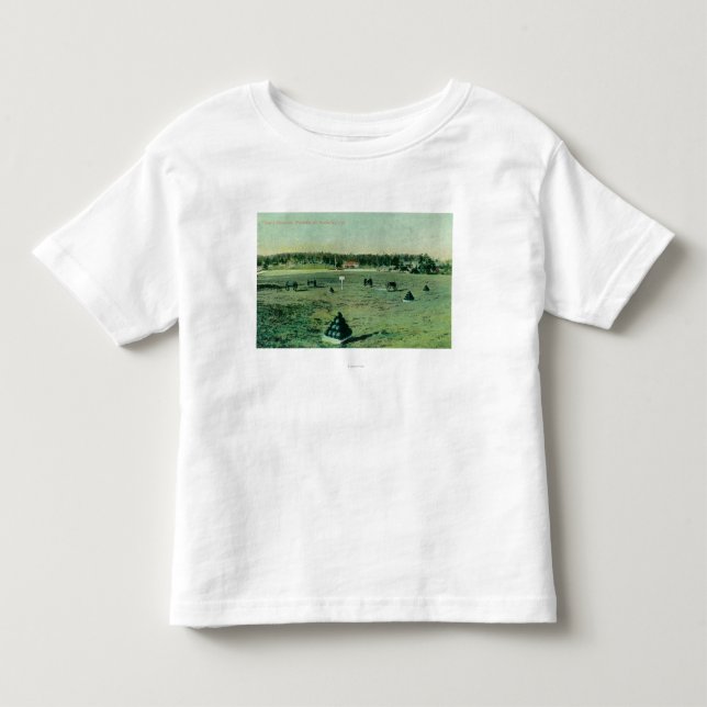 Camiseta De Bebé Opinión de argumentos de desfile en el Presidio (Anverso)