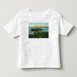 Camiseta De Bebé Opinión de Elizabeth del cabo de dos faros