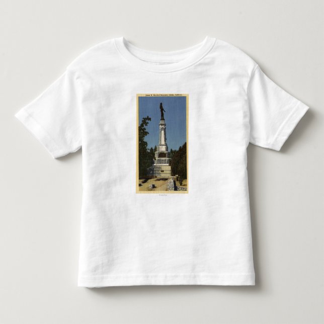 Camiseta De Bebé Opinión de James W. Marshall Monument # 2 (Anverso)