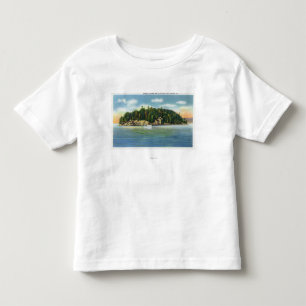 Camiseta De Bebé Opinión de la bahía de Malletts de la isla de