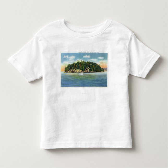Camiseta De Bebé Opinión de la bahía de Malletts de la isla de (Anverso)