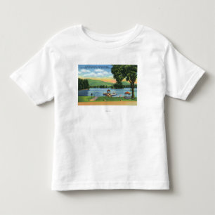 Camiseta De Bebé Opinión de la bahía del Algonquin del dólar Mt 