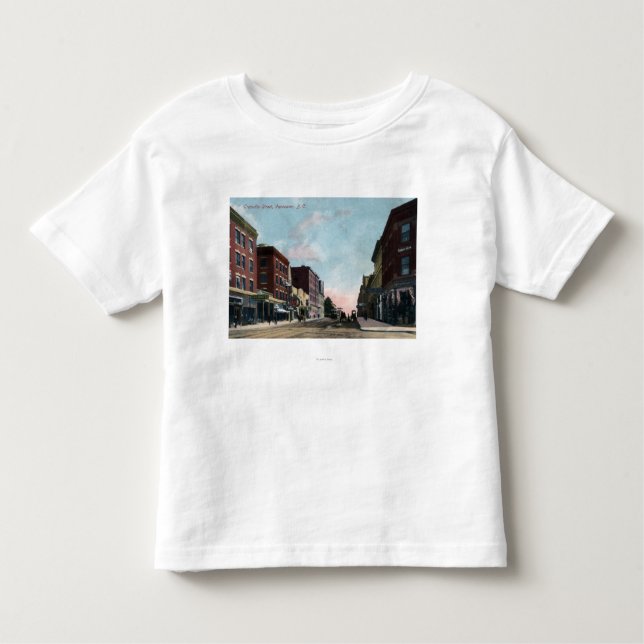 Camiseta De Bebé Opinión de la calle de Granville (Anverso)