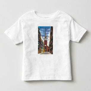 Camiseta De Bebé Opinión de la calle de Salem del edificio del