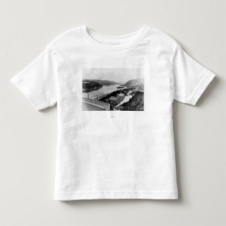 Camiseta De Bebé Opinión de la garganta de Columbia de la