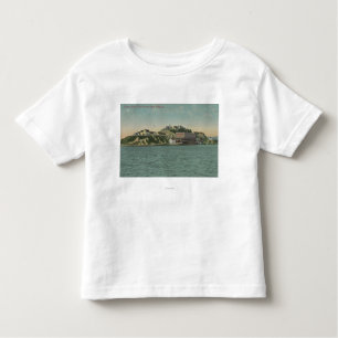Camiseta De Bebé Opinión de la prisión de San Francisco, isla de