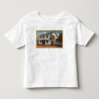 Camiseta De Bebé Opinión de Monterey, California de la vieja
