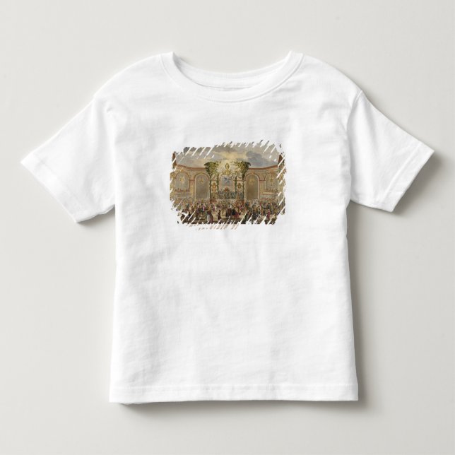 Camiseta De Bebé Opinión de perspectiva del interior del cuarto del (Anverso)