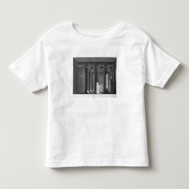 Camiseta De Bebé Opinión de perspectiva del interior del pórtico, (Anverso)