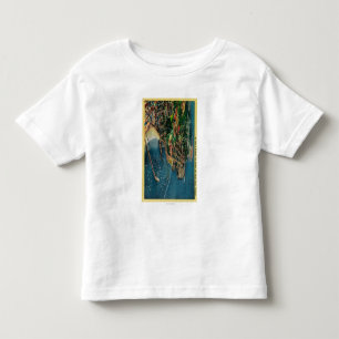 Camiseta De Bebé Opinión del aire de Monterey y de Presido