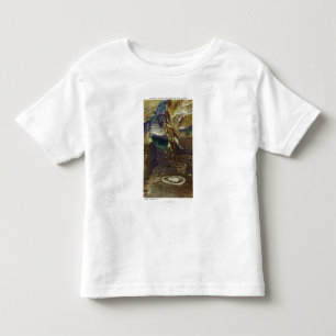 Camiseta De Bebé Opinión del balcón del templo del titán del