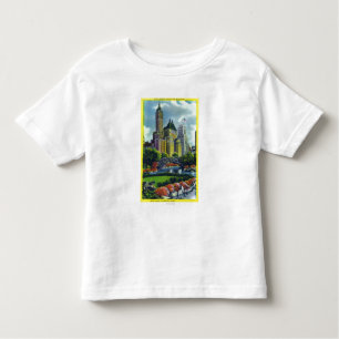 Camiseta De Bebé Opinión del Central Park de NYC de los 5tos