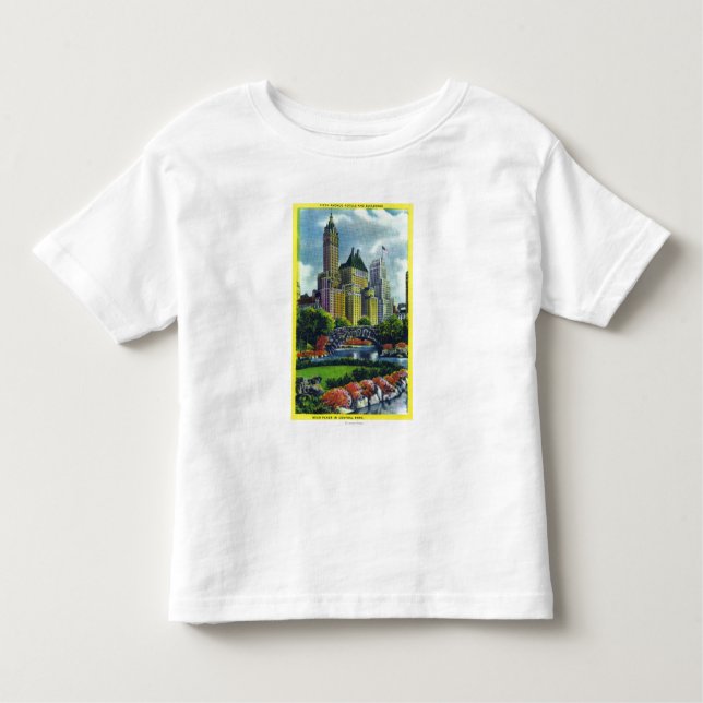 Camiseta De Bebé Opinión del Central Park de NYC de los 5tos (Anverso)