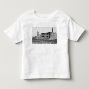 Camiseta De Bebé Opinión del fuego de Astoria, Oregon de Astoria