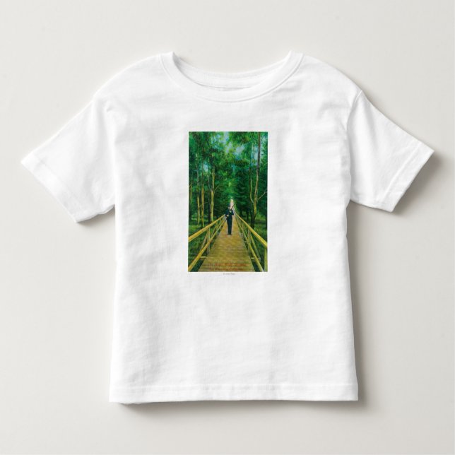 Camiseta De Bebé Opinión del paseo marítimo en el Presidio (Anverso)