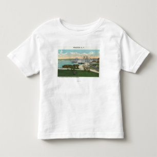 Camiseta De Bebé Opinión del punto de Kingston del vapor de