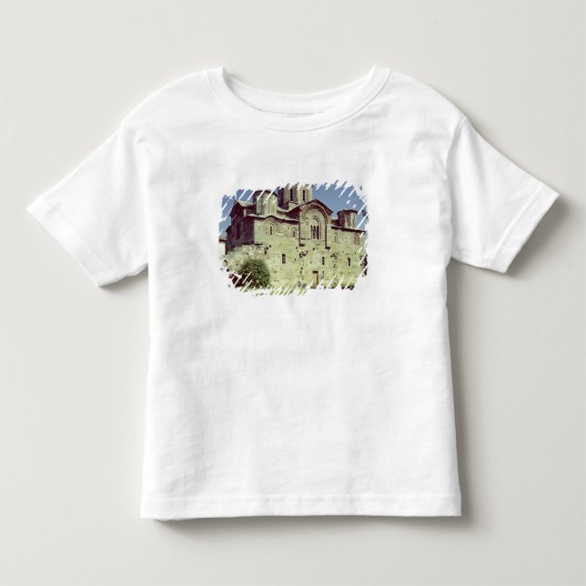 Camiseta De Bebé Opinión del sudoeste de la iglesia de Sveti (Anverso)