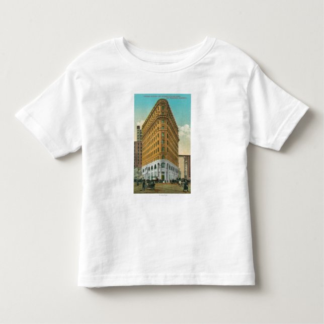 Camiseta De Bebé Opinión el edificio de Crocker y el nacional de (Anverso)
