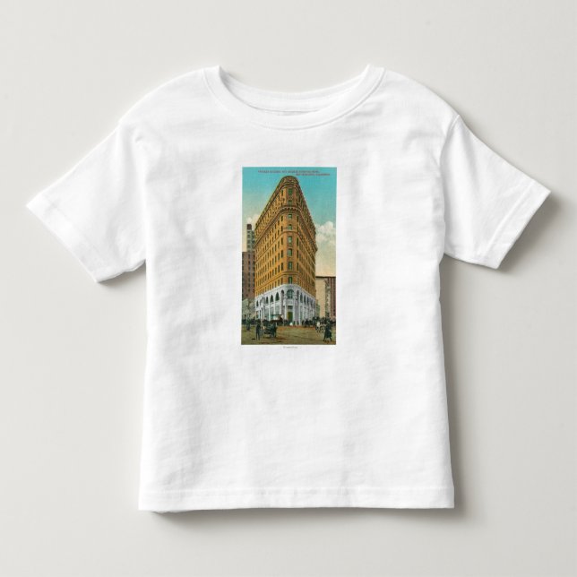 Camiseta De Bebé Opinión el edificio de Crocker y el nacional de (Anverso)